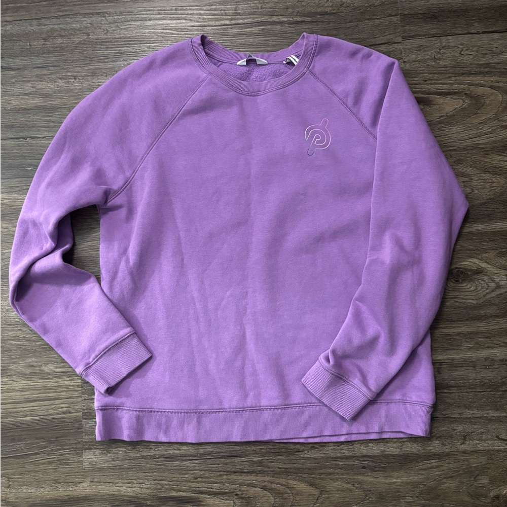 Peloton Purple Crewneck Sweatshirt